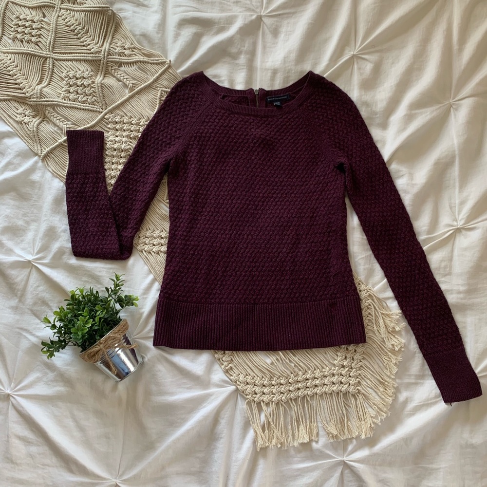 Maroon American Eagle Sweater